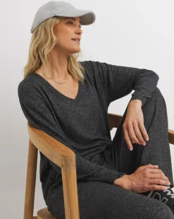 Soft Touch V-Neck Longline Top