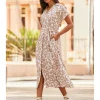 Sosandar Abstract Print Belted Shirt Dress