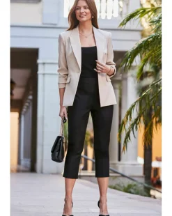 Sosandar Slim Capri Trousers