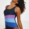 Sports Piping Swimsuit