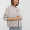Stone Broderie Jacket
