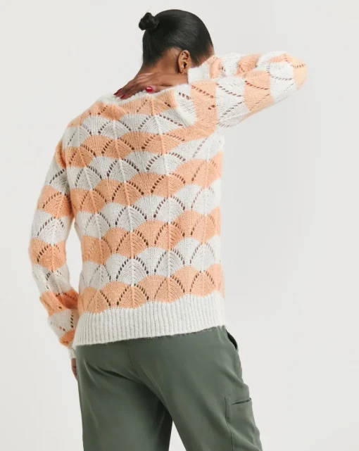 Stripe Crew Neck Jumper