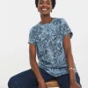 The Longline Short Sleeve Curved Hem Top
