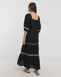 Tiered Smock Dress