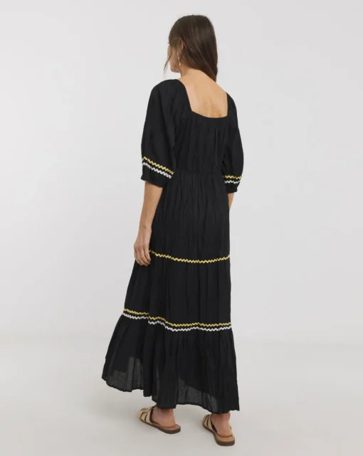 Tiered Smock Dress