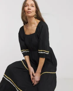 Tiered Smock Dress