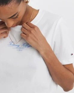 Tommy Hilfiger Script Crew Neck Short Sleeve T-shirt
