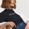 Tommy Hilfiger Slim Script Crew Neck T-Shirt