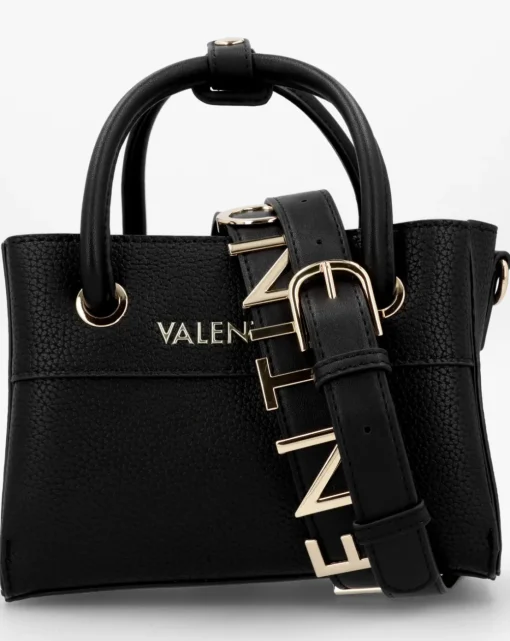 Valentino Bags Alexia Black Top Handle Bag
