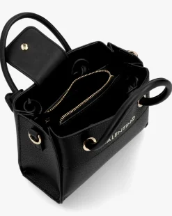 Valentino Bags Alexia Black Top Handle Bag