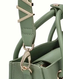 Valentino Bags Alexia Green Top Handle Bag