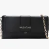 Valentino Bags Brass Black Debossed Cross-Body Bag