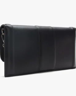 Valentino Bags Brass Black Debossed Cross-Body Bag