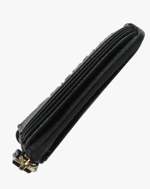 Valentino Bags Brixton Black Zip Card Case