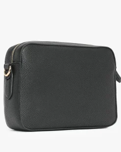 Valentino Bags Brixton II Black Pebbled Camera Bag