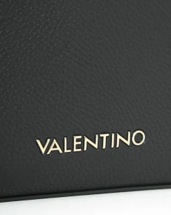 Valentino Bags Brixton II Black Pebbled Camera Bag
