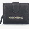 Valentino Bags Brixton Small Foldover Black Wallet