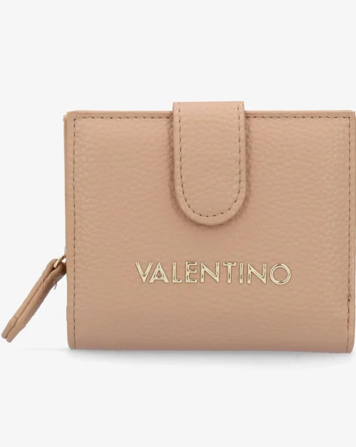 Valentino Bags Brixton Small Foldover Black Wallet