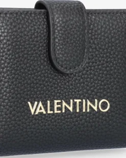 Valentino Bags Brixton Small Foldover Black Wallet