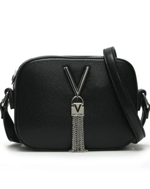 Valentino Bags Divina Pebbled Camera Bag