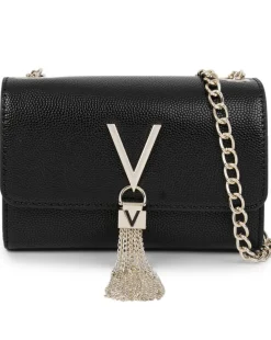 Valentino Bags Divina Pebbled Shoulder Bag