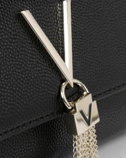 Valentino Bags Divina Pebbled Shoulder Bag