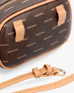 Valentino Bags Liuto Tan Logo Belt Bag