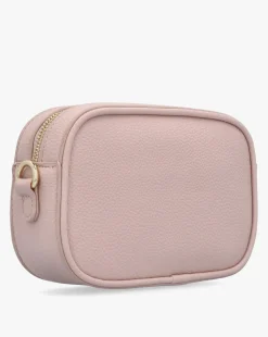 Valentino Bags Miramar Pink Pebbled Camera Bag
