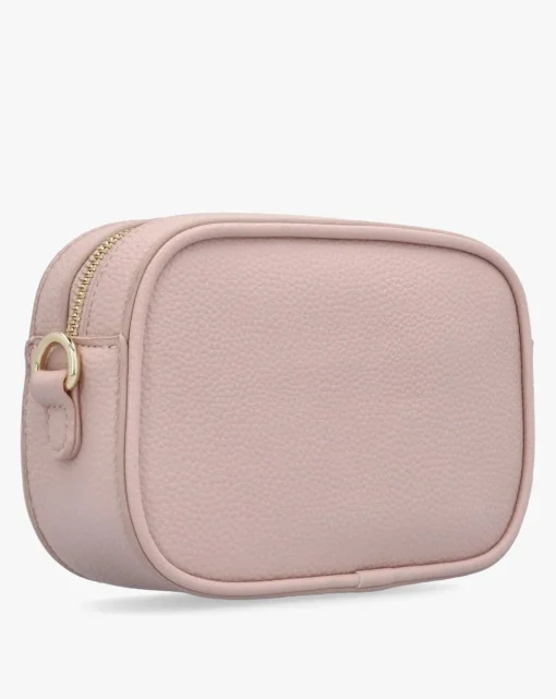 Valentino Bags Miramar Pink Pebbled Camera Bag