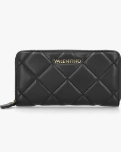 Valentino Bags Ocarina Black Zip Around Purse
