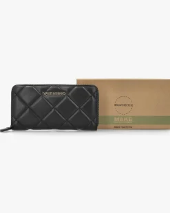 Valentino Bags Ocarina Black Zip Around Purse