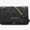 Valentino Bags Ocarina Quilted Black Satchel Bag
