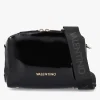 Valentino Bags Pattie Patent Black Camera Bag