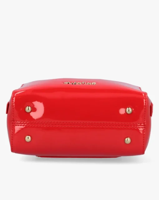 Valentino Bags Pattie Patent Red Camera Bag