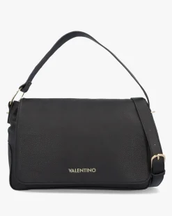 Valentino Bags Peonies Black Shoulder Bag