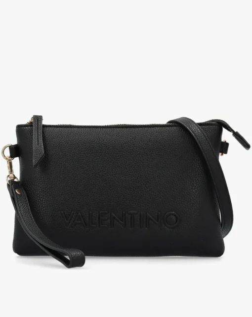 Valentino Bags Rised Black Pochette Bag
