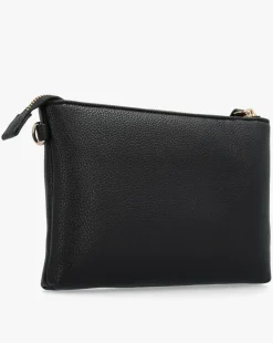 Valentino Bags Rised Black Pochette Bag