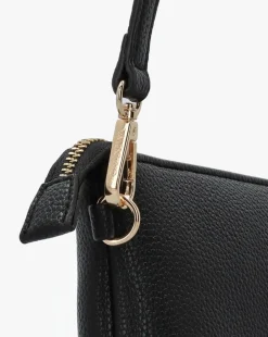 Valentino Bags Rised Black Pochette Bag