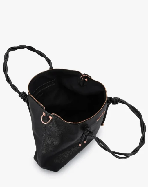Valentino Bags Scarlett Black Shopper Bag