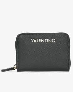 Valentino Bags Zero II Black Zip Around Purse