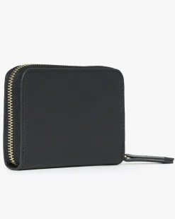 Valentino Bags Zero II Black Zip Around Purse