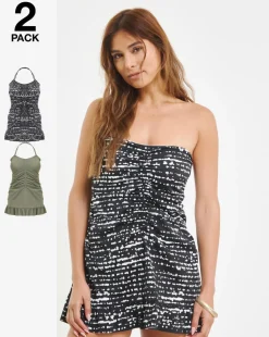Value 2 Pack Bandeau Swimdresses