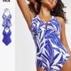 Value 2 Pack Halterneck Swimsuits