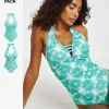 Value 2 Pack Halterneck Swimsuits