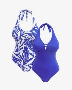 Value 2 Pack Halterneck Swimsuits