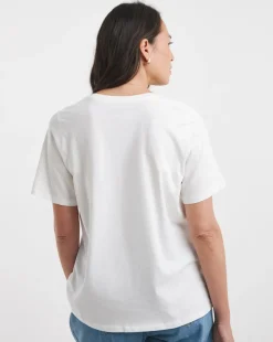 White Crew Neck Short Sleeve T-shirt