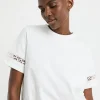 White Lace Insert T-shirt