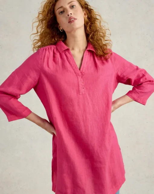White Stuff Blake Linen Tunic