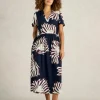 White Stuff Clove Linen Blend Dress