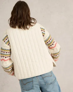 White Stuff Emma Quilted Gilet